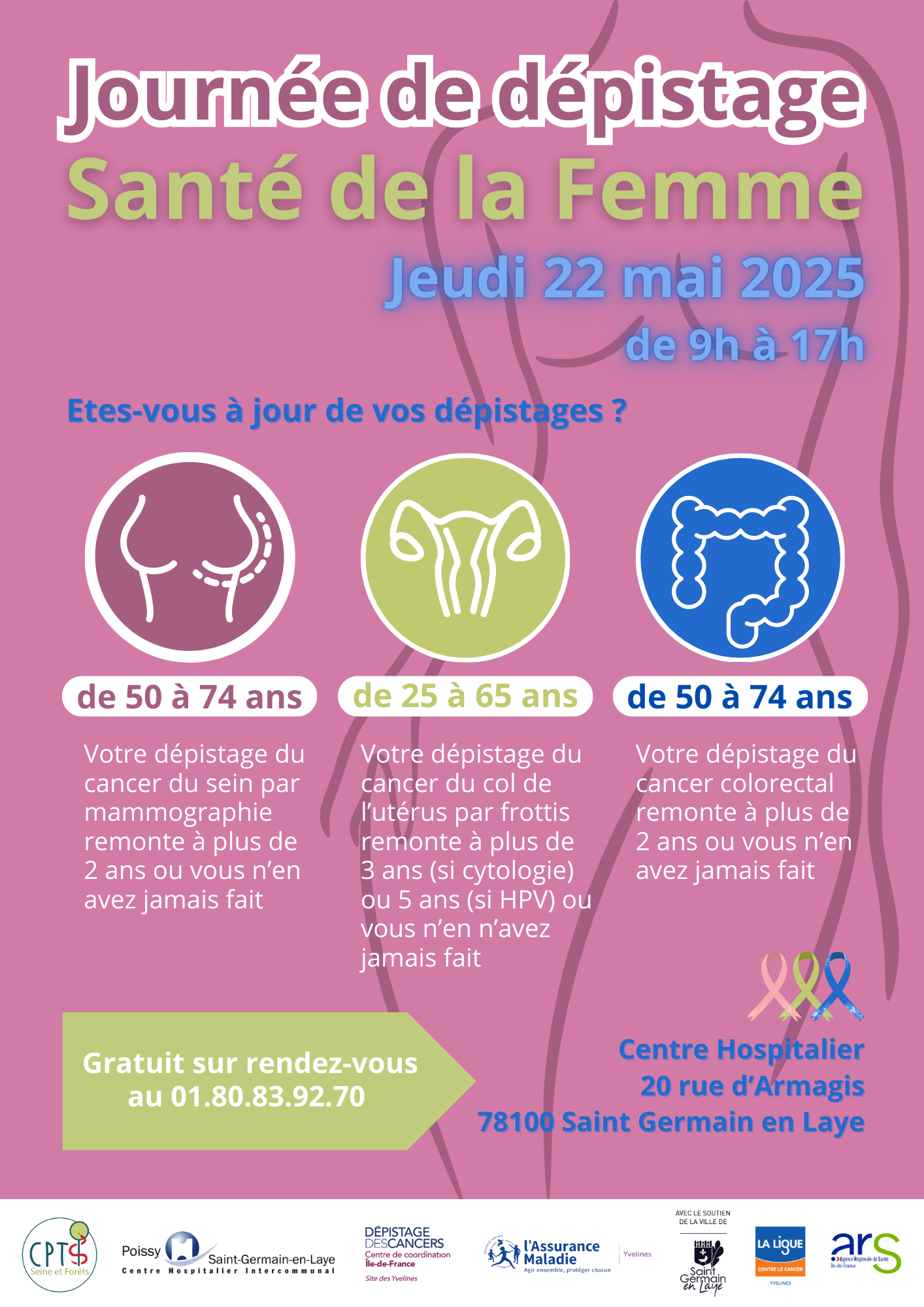 A3-Affiche Dépistage 2025 Santé Femme .png